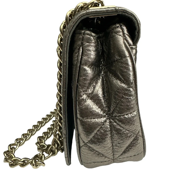 Kate Spade New York Sedgewick Place Fairlee Convertible Shoulder Bag Silver - Picture 4 of 8